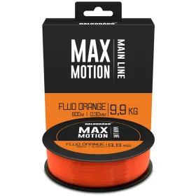   Haldorádó Max Motion 0,30mm 800m Monofile Hauptschnur - Fluo Orange