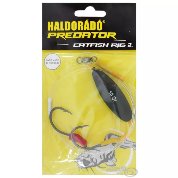 Haldorádó Catfish Rig 2 Verstellbare U-float Welsmontage 125cm