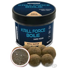   Haldorádó Krill Force Boilie Hard Hook Wafter 16, 20 mm Krill Natur Hakenboilie 70gr