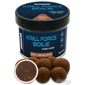   Haldorádó Krill Force Boilie Hard Hook Wafter 16, 20 mm Krill Indian Spice Hakenboilie 70gr