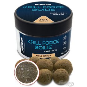  Haldorádó Krill Force Boilie Hard Hook Wafter 24, 30 mm Krill Natur Hakenboilie 100gr