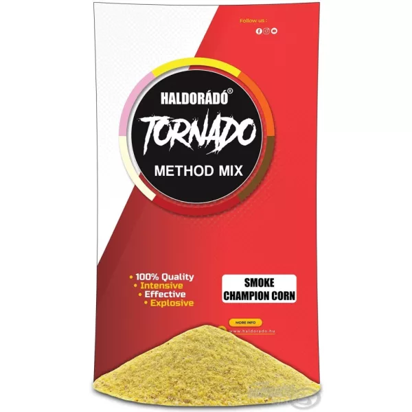 Haldorádó Tornado Smoke Method Mix Champion Corn 500gr
