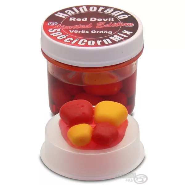 Haldorádó SpéciCorn Mix Limited Edition Red Devil 16 Stk./Dose 10-15mm Gummimais