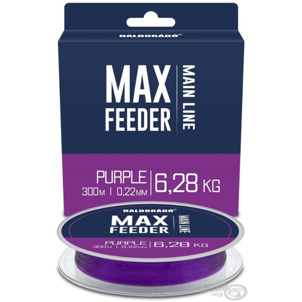 Haldorádó Max Feeder Purple 0,22mm 300m Monofile Hauptschnur