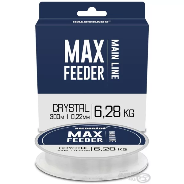 Haldorádó Max Feeder Crystal 0,22mm 300m Monofile Hauptschnur