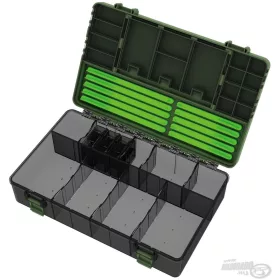   Haldorádó Carp Pro Box Karpfen-Kleinteile und Vorfachhalter-Box 30x19,5x7,5cm
