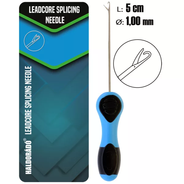 Haldorádó Leadcore Splicing Needle 5x1cm Super dünne Klappnadel