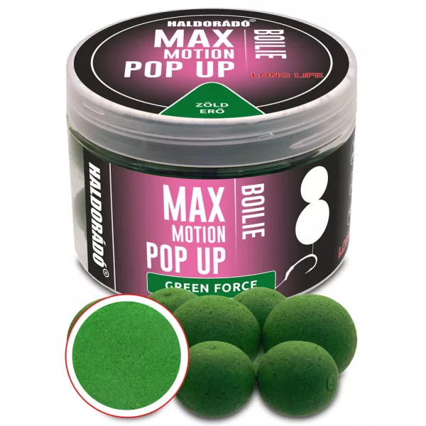 Haldorádó Max Motion Green Force 16-20mm Schwimmender Boilie 50gr