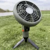 Haldorádó Camping Akkumulátoros Ventilátoros Lámpa