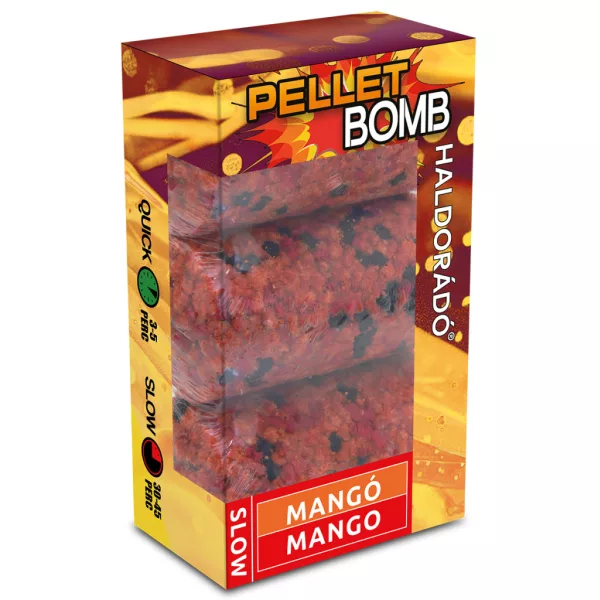 Haldorádó Pellet Bomb Slow Mangó Pellet 3db
