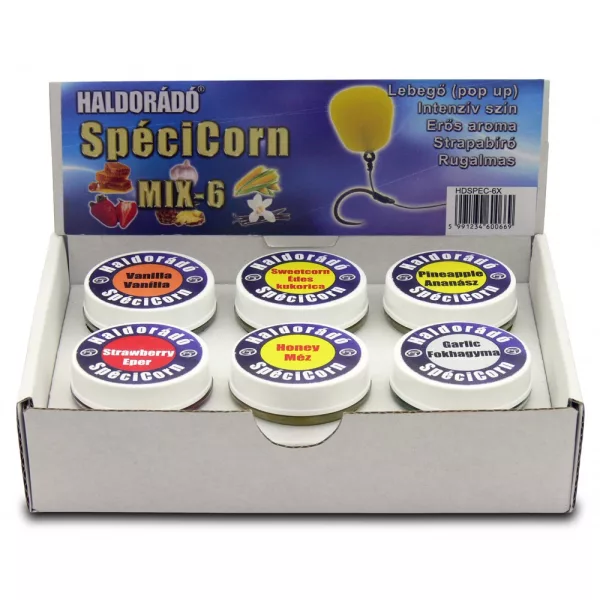 Haldorádó SpéciCorn - MIX-6 / 6 Geschmacksrichtungen in einer Box