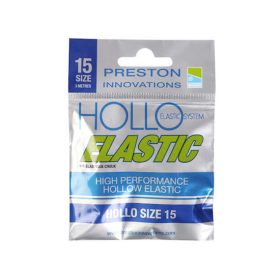 Preston Hollo Elastic Größe 15 Hohl-Gummizug