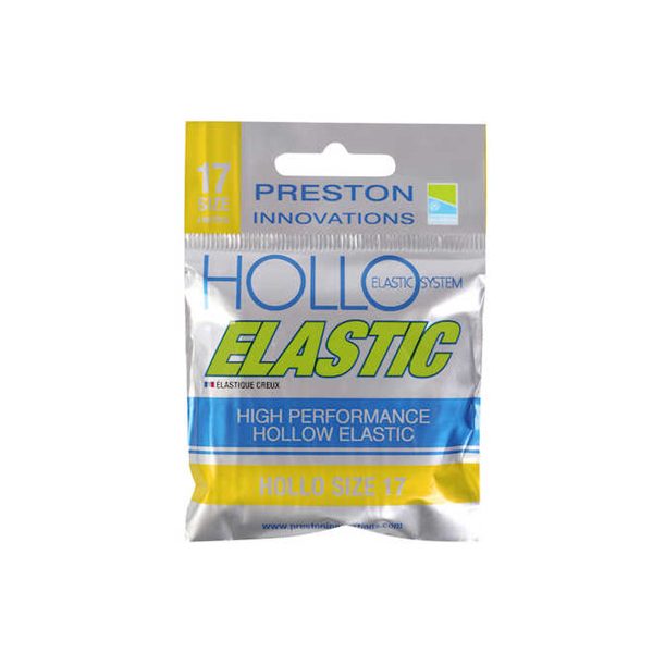 Preston Hollo Elastic Größe 17 Hohl-Gummizug