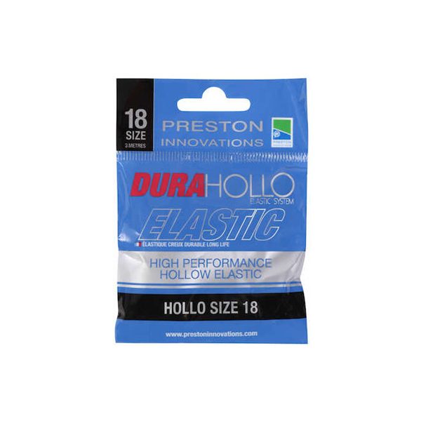 Preston Dura Hollo Elastic Größe 18 Pole Gummizug