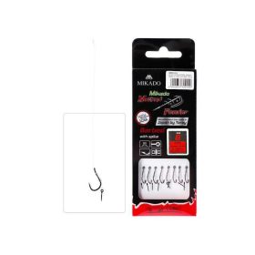   Mikado Method Feeder FC mit Köder-Spike 4 Ösenhaken, mit Widerhaken, vorgebunden 8 Stk.