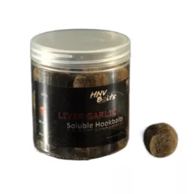   HNV Baits Liver Garlic Soluble Big Balls Hookbaits 30mm Lösliche Hakenköder 165gr