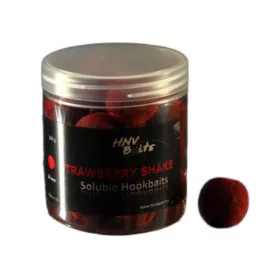   HNV Baits Strawberry Shake Soluble Hookbaits 24mm Löslicher Hakenköder 165gr