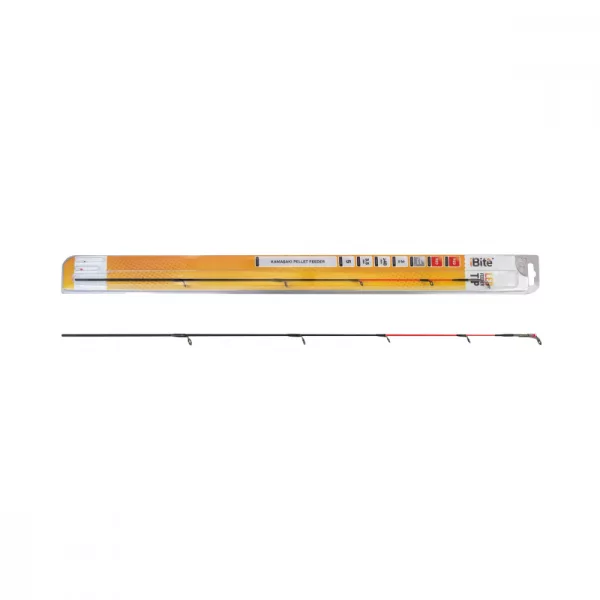 iBite Feeder Spitze CXP River Feeder Durchmesser: 2.9 mm Carbon Rot + Rotes Led