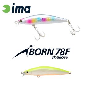   Ima iBorn 78F Shallow 7,8cm 8,5gr 003 Chart Back Pearl Wobbler