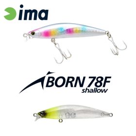   Ima iBorn 78F Shallow 7,8cm 8,5gr 004 Chart Head Clear Wobbler