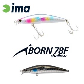 Ima iBorn 78F Shallow 7,8cm 8,5gr 007 Mullet Wobbler