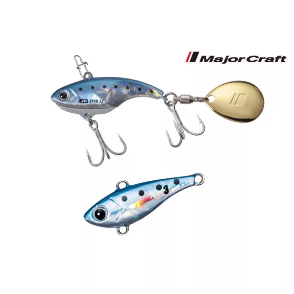 Major Craft Jigpara Spin 3,9cm 12gr #001 Iwashi Kunstköder