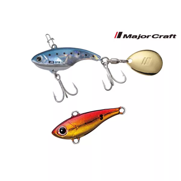 Major Craft Jigpara Spin 3,9cm 12gr #003 Red Gold Kunstköder