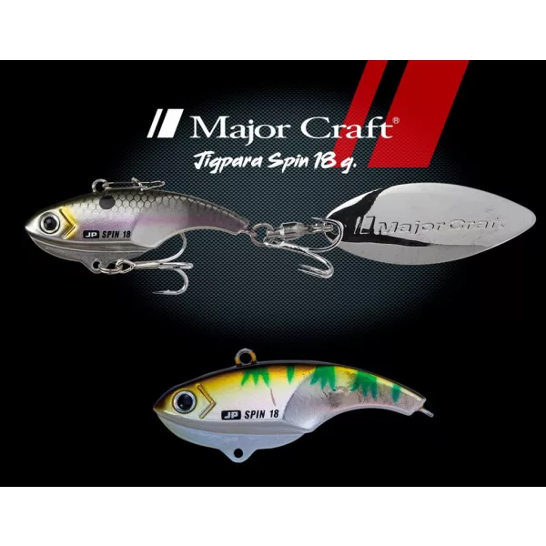 Major Craft Jigpara Spin FW 4,3cm 18gr #001 Oikawa Kunstköder