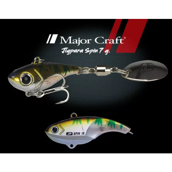 Major Craft Jigpara Spin FW 2,7cm 7gr #001 Oikawa Kunstköder