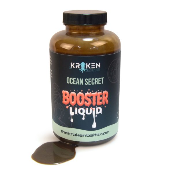 The Kraken Baits Ocean Secret Fisch-Muschel Booster Flüssigaroma 500ml