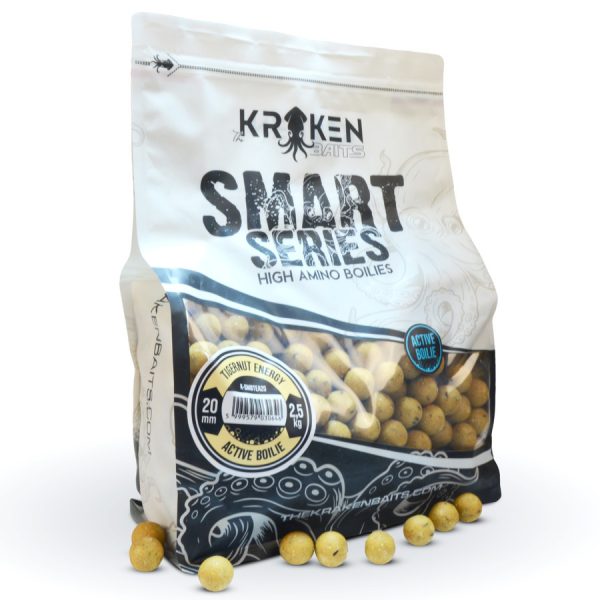 The Kraken Baits Smart Series Tigernut Energy Active 24mm Bojli 2,5kg
