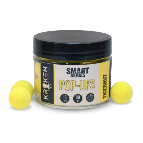 The Kraken Baits Smart Series Fluo Yellow Tigernut 12mm Pop Up 30gr