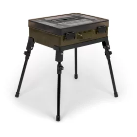 Korum Mega Blox Station Fully Loaded Bestückter Angelkasten