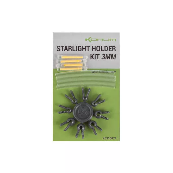Korum Starlight Holder Kit 3mm Zusätzlicher Leuchtpatronenadapter