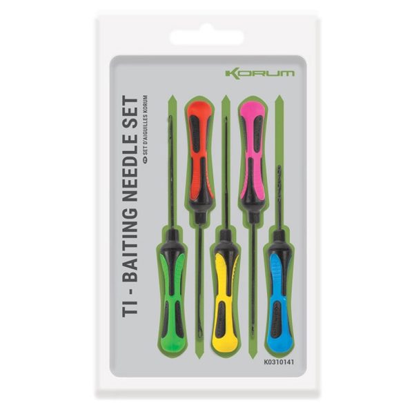Korum Ti Baiting Needle Set Köderhakennadel-Set