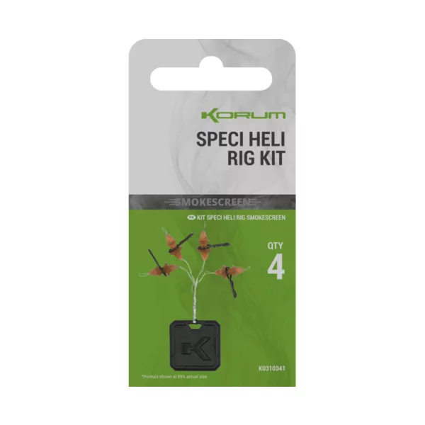 Korum Smokescreen Speci Heli Rig Kit 4 Stück