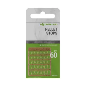 Korum Smokescreen Pellet Stops Pelletstopper 60 Stk.