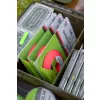 Korum Limitless Quickstop Feeder Hair Rigs 75cm 12 Ösen, Widerhaken Monofil Gebundene Haken 8 Stück