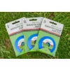 Korum Limitless Quickstop Feeder Hair Rigs 1m 12 Ösen, Widerhaken Monofil Gebundener Haken 8Stk