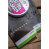 Korum Power Braid Spiked Method Hair Rigs 10 Ösen, Widerhaken Geflochtene Vorfachhaken mit Ködernadel 8Stk