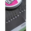 Korum Power Braid Method Hair Rigs 8 Ösen-, Hair Rig Geflochtene Vorgebundene Haken 8Stk