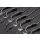 Korum Power Braid Method Hair Rigs 12 Ösen, Widerhaken Geflochtene Vorfachhaken 8Stk