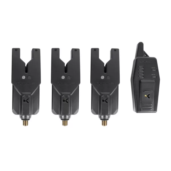 Korum KRI Elektronisches Bissanzeiger Set 3+1