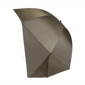 Korum Progress Graphite Brolly Shelter Zelt Schirm 1,4x2,1m