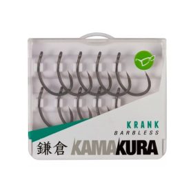  Korda Kamakura Krank 8 Ösenloser, widerhakenloser Haken 10 Stück