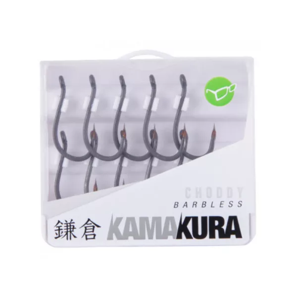 Korda Kamakura Choddy Barbless 6 Öhr, Widerhakenloser Haken 10 Stk.