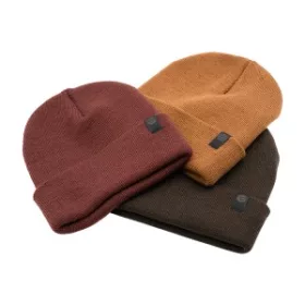 Korda LE Klassic Beanie Rostbraune Strickmütze