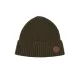 Korda Trawler Beanie Dunkelolivfarbene Strickmütze