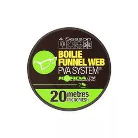   Korda Boilie Funnel Web Micromesh 20 m Nachfüllpackung - PVA-Nachfüllung