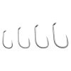 Korda Basix Wide Gape Barbless 4 Haken mit Öhr, ohne Widerhaken 10 Stk.